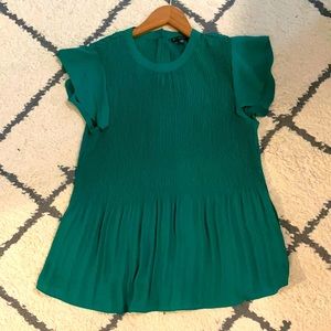 Adrianna papell blouse green
